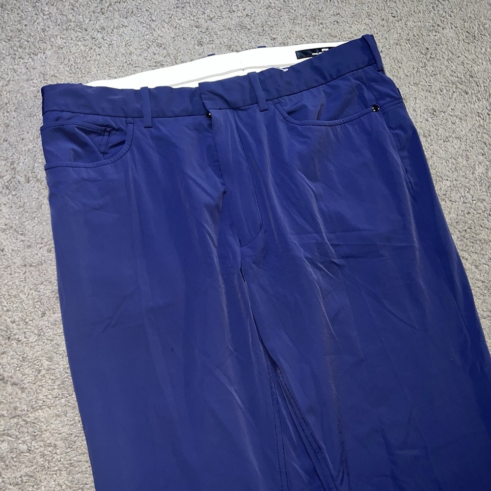 Ralph Lauren RLX‎ Tailored Fit Performance 5 Pocket Golf Pants Mens 34x32 Navy